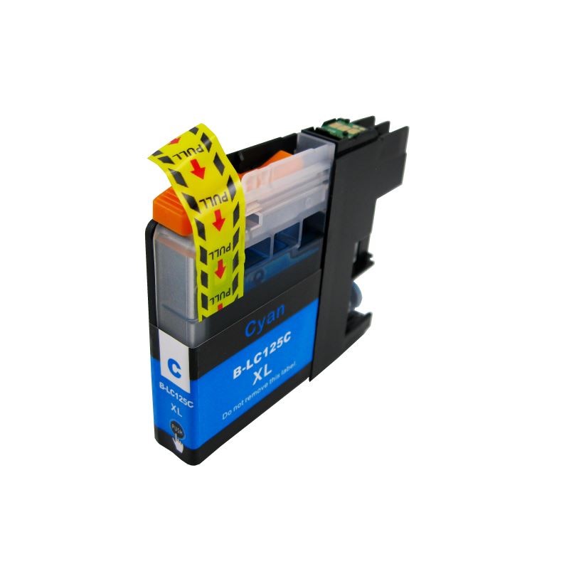 Cartus compatibil LC125XLC Cyan XL pentru imprimante Brother - imagine 3